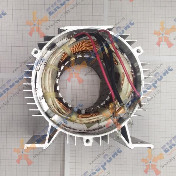 0907010019 Корпус электродвигателя в сборе для компрессора Кратон Hobby AC 350/40 — изображение 5