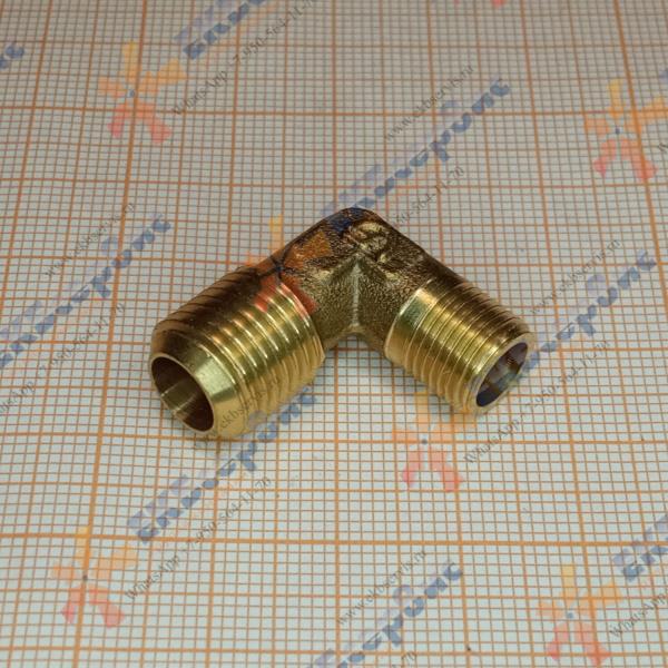 010411(94) AEZ Уголок резьба наружная 1/8" - наружная 1/2"