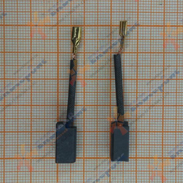 CBLCM-6,5х7,5х12(470) MaxPiler Электроугольные щетки (пара) 6,5х7,5х12мм (квадрат, поводок, клемма-мама, отстрел)